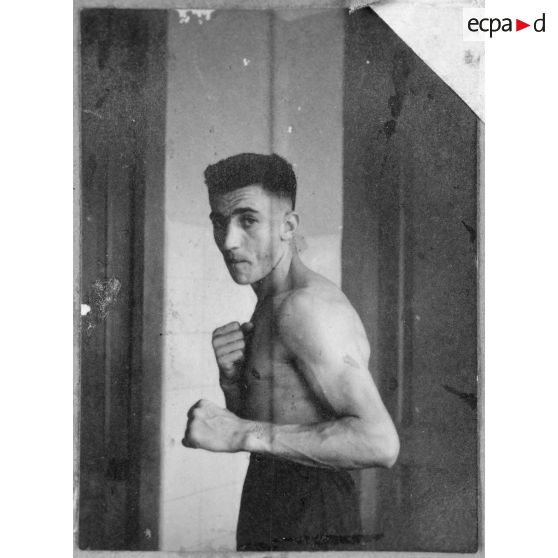 Portraits de boxeurs prit lors d'un gala de boxe.