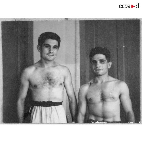 Portraits de boxeurs prit lors d'un gala de boxe.