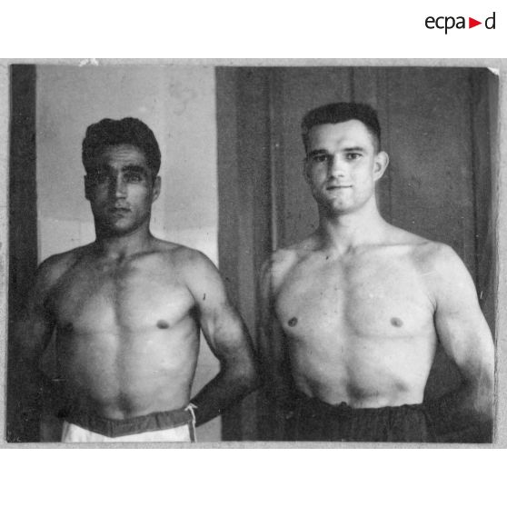 Portraits de boxeurs prit lors d'un gala de boxe.