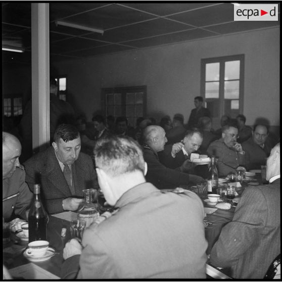 Repas de corps pour la journée de l'Intendance.