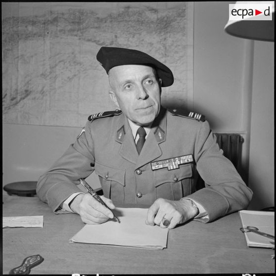 Portrait du colonel Fonteneau.