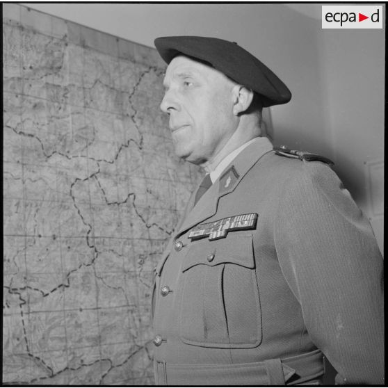 Portrait du colonel Fonteneau.