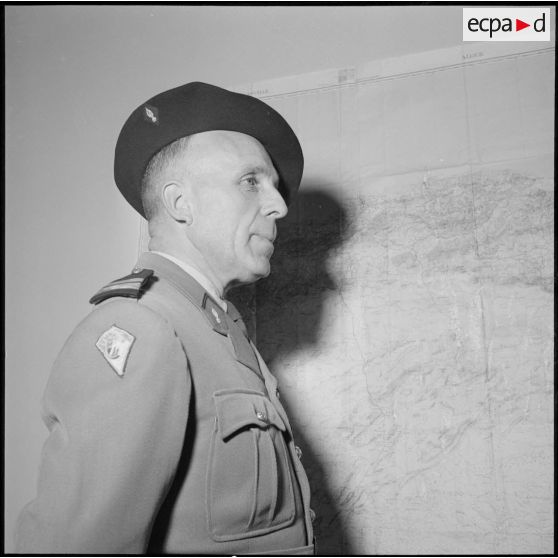 Portrait du colonel Fonteneau.