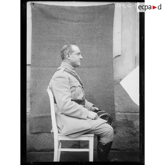 Metz, lieutenant Antoine May, service de renseignement. [légende d'origine]