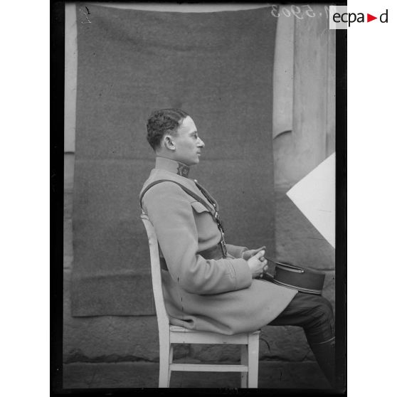 Metz, lieutenant Godfrin (informateur). [légende d'origine]