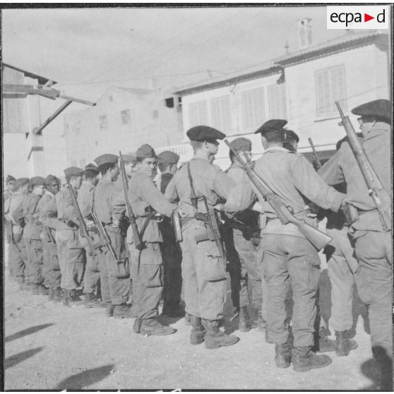 Sassel. Camp d'entraînement commando.