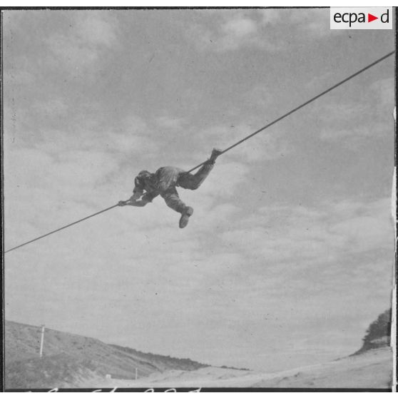 Sassel. Camp d'entraînement commando.