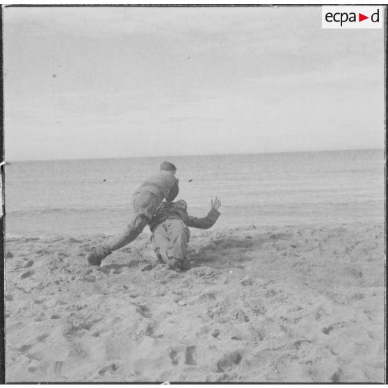 Sassel. Camp d'entraînement commando.