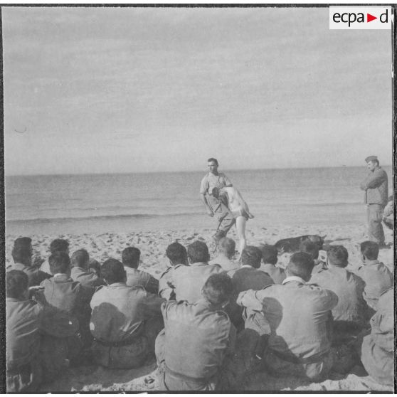 Sassel. Camp d'entraînement commando.