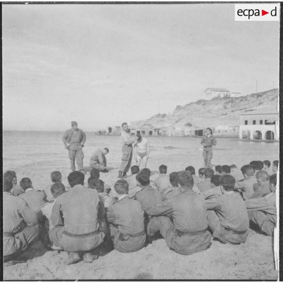 Sassel. Camp d'entraînement commando.