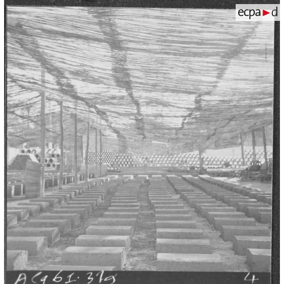 Aïn Temouchent. Les parpaings sèchent.