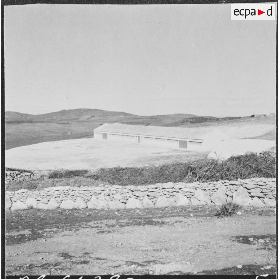 Chantiers de la Défense et Restauration des sols (DRS). L'étable du Magra.