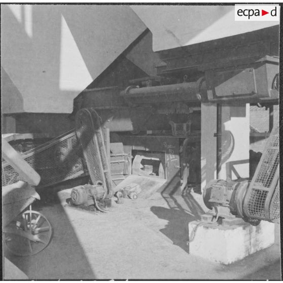 La Socoman (société commerciale et minière pour l'Afrique du Nord). Automatisme de la fabrication du béton.