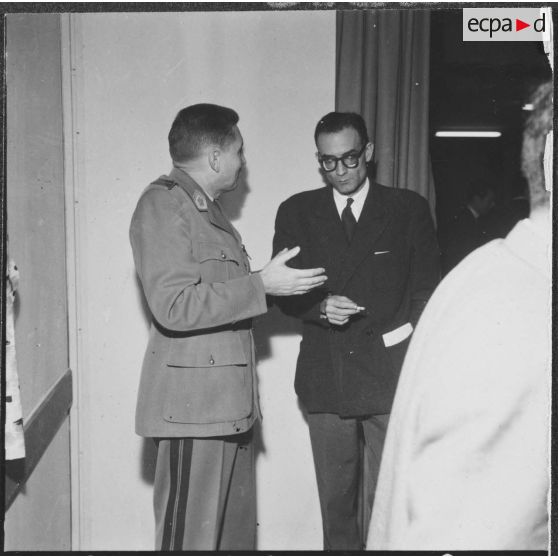 La Reghaïa. Réception des journalistes.