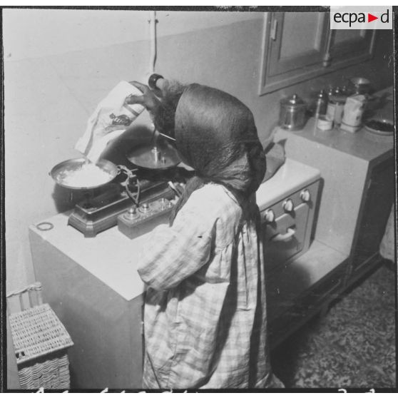 Colomb-Béchar. Centre professionnel. Cours de cuisine.