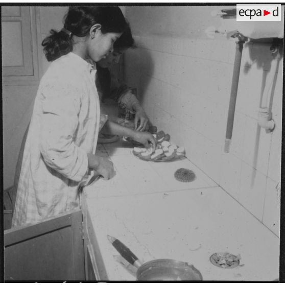 Colomb-Béchar. Centre professionnel. Cours de cuisine.