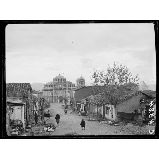 Patras. L'église de Saint-Pantocrator. [légende d'origine]
