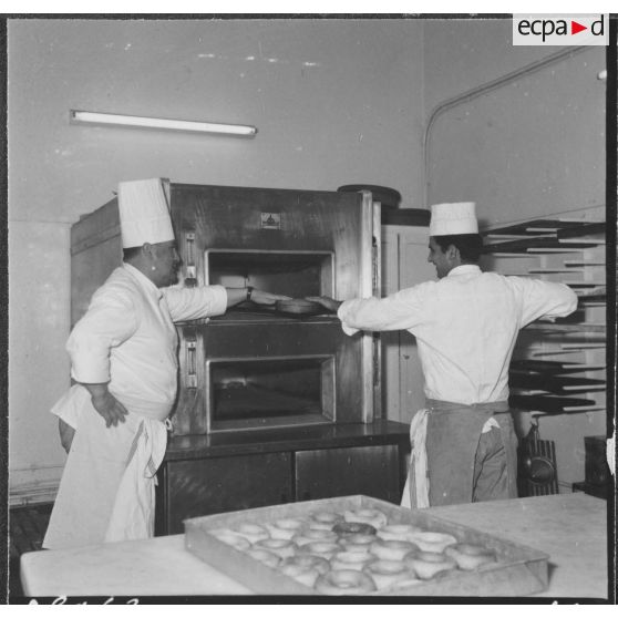 Ben-Aknoun. Ecole hôtelière. L'école d'application pâtisserie.