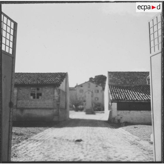 Entrée de la ferme expérimentale du Kroub.