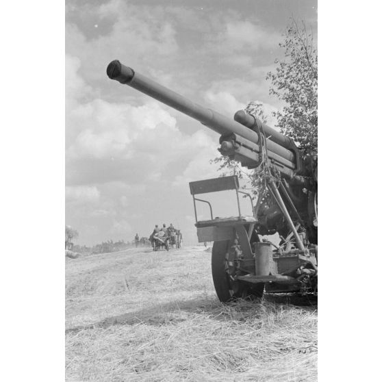 Un canon antiaérien soviétique détruit ou abandonné.