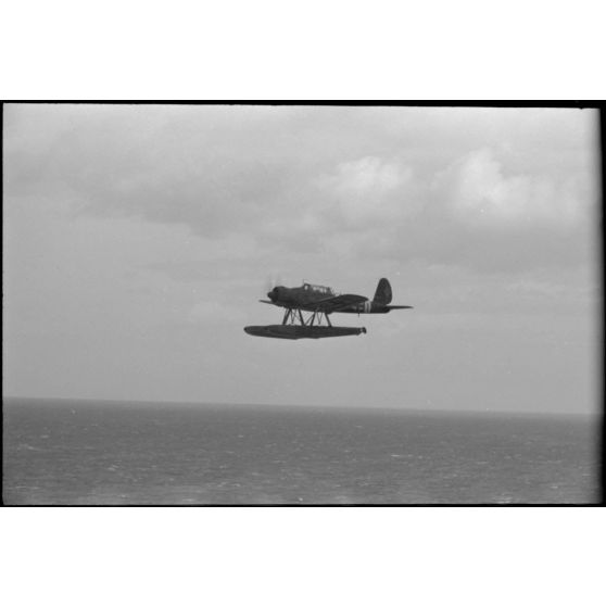 Un hydravion Arado Ar-196 du 2e groupe du Seeaufklärungsgruppe 125 (2./SAGr.125).