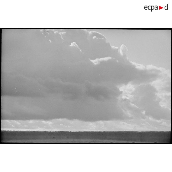 Paysage qui s'offre aux artilleurs allemands du schwere Panzer Abteilung 519.