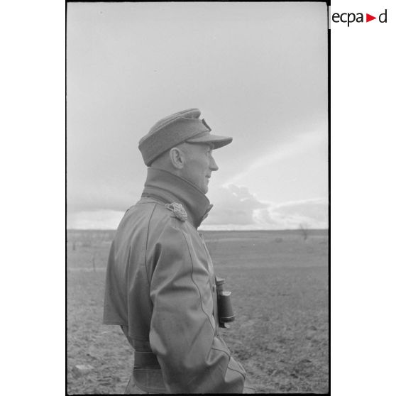 Un colonel du Schwere Panzerjäger Abteilung 519.