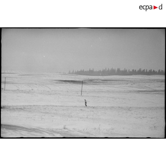 Un Panzergrenadier sur le champ de bataille.
