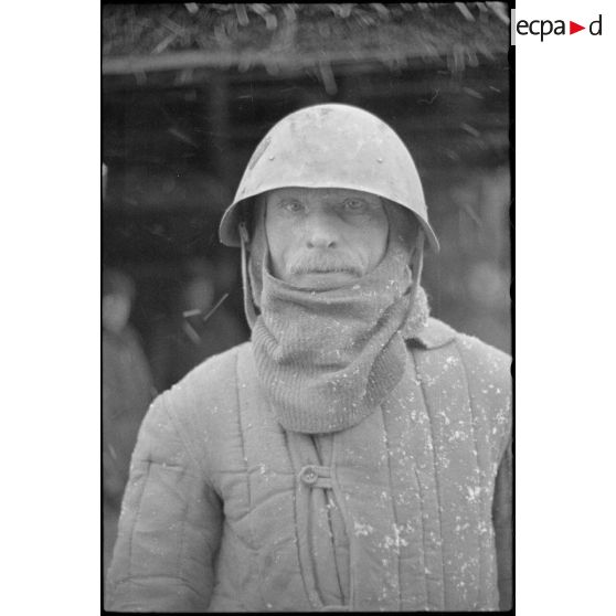 Portrait d'un prisonnier soviétique.