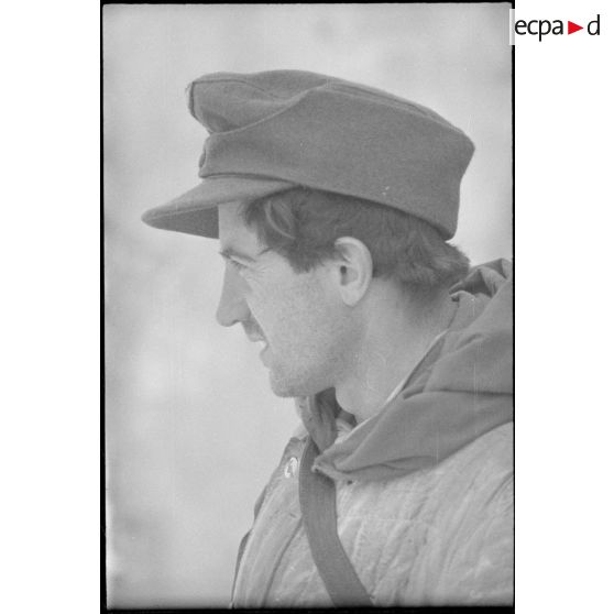 Fantassin de la 4e division d'infanterie de l'armée de l'Air allemande (4.Luft-Feld-Division).