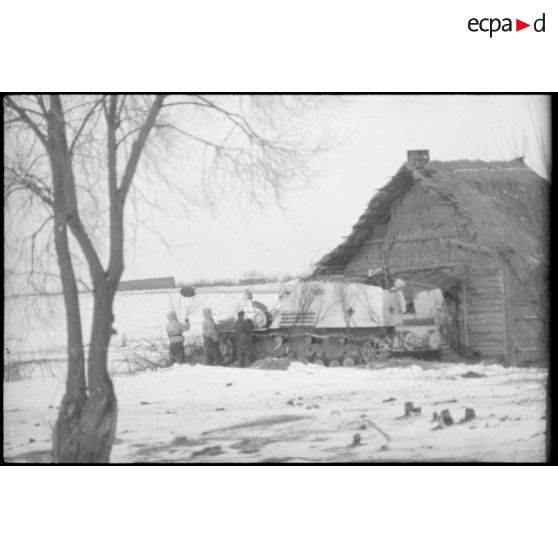 Canon automoteur Nashorn du Schwere Panzerjäger-Abteilung 519.