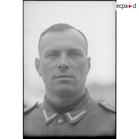 Portrait d'un membre russe de la Panzer Propaganda-Kompanie 697.