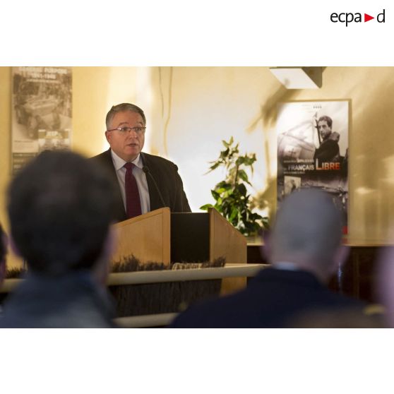 Voeux du directeur de l'ECPAD au cercle mixte du Fort d'Ivry.