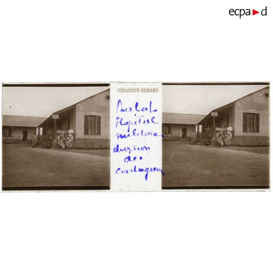 Rabat. Hôpital militaire, division des contagieux. [légende d'origine]<br>