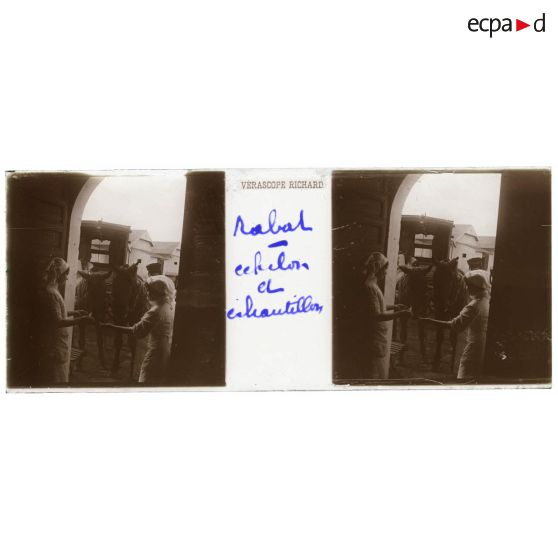 Rabat. Echelon et échantillon. [légende d'origine]<br>