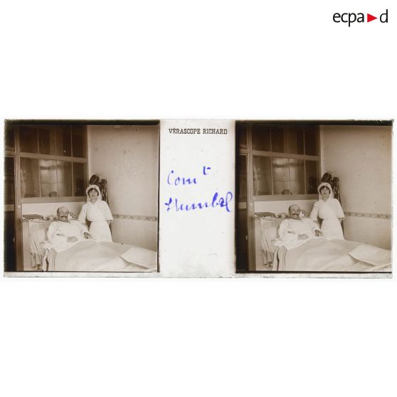 Com[mandan]t Humbal. [légende d'origine]