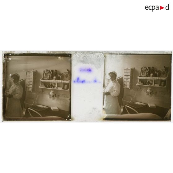 Ma chambre. [légende d'origine]