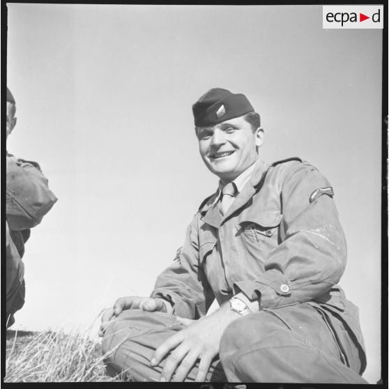 Caporal chef Rogowski. 92e RI, Clermont Ferrand, automne 1960. [légende d'origine]