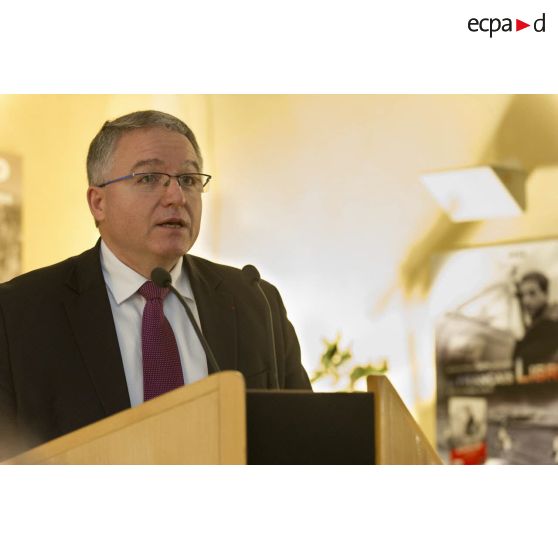 Voeux du directeur de l'ECPAD au cercle mixte du Fort d'Ivry.