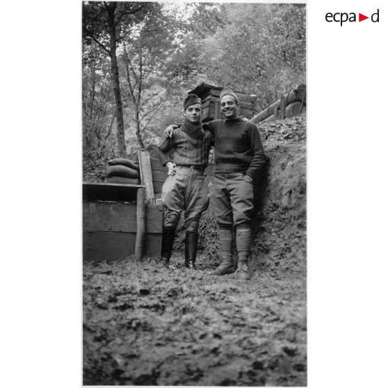 Drôle de guerre. Septembre 1939 - mai 1940. [légende d'origine]