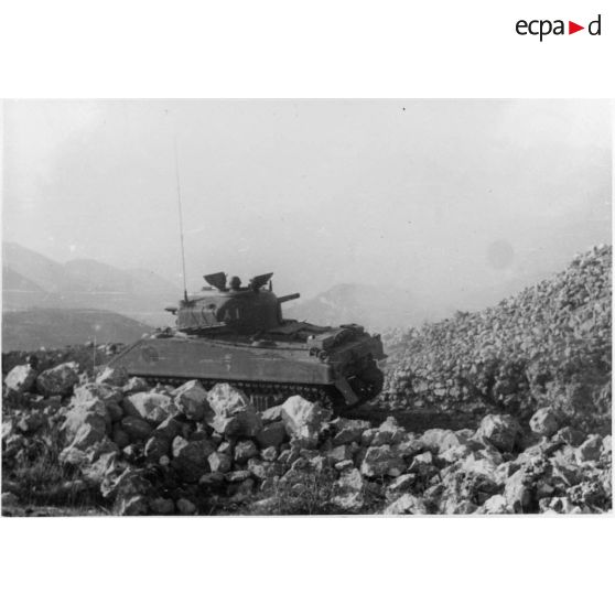 La 3e DIA [division d'infanterie algérienne] sur le front d'Italie. Janvier 1944. [légende d'origine]