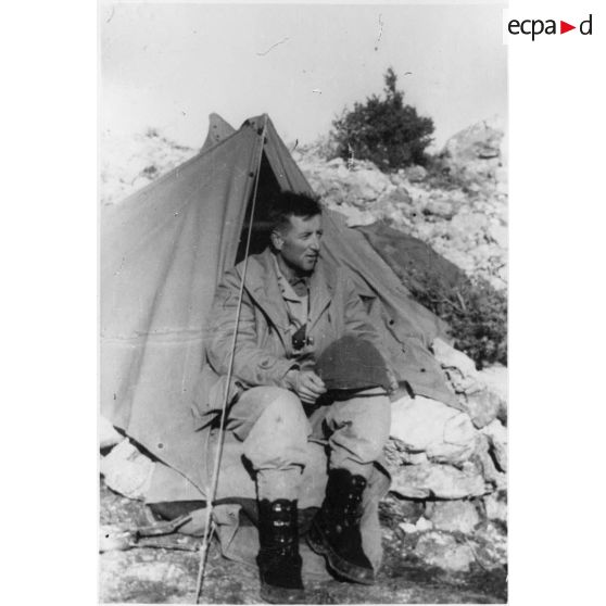 La 3e DIA [division d'infanterie algérienne] sur le front d'Italie. Janvier 1944. [légende d'origine]