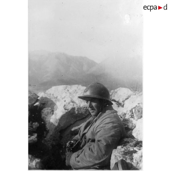 La 3e DIA [division d'infanterie algérienne] sur le front d'Italie. Janvier 1944. [légende d'origine]