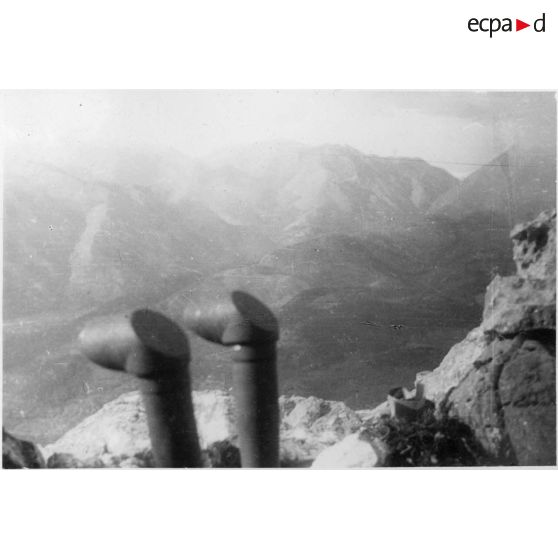La 3e DIA [division d'infanterie algérienne] sur le front d'Italie. Janvier 1944. [légende d'origine]