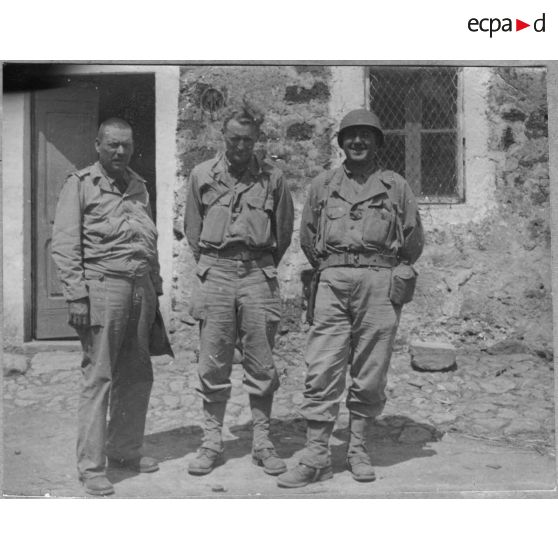 Dans le secteur du Garigliano. Mai 1944. [légende d'origine]