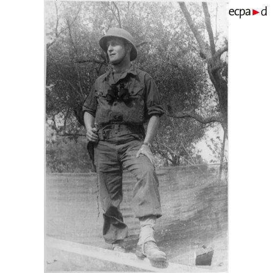 Dans le secteur du Garigliano. Mai 1944. [légende d'origine]