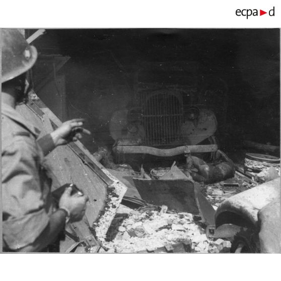 Combats de Toulon. 21-26 août 1944. [légende d'origine]