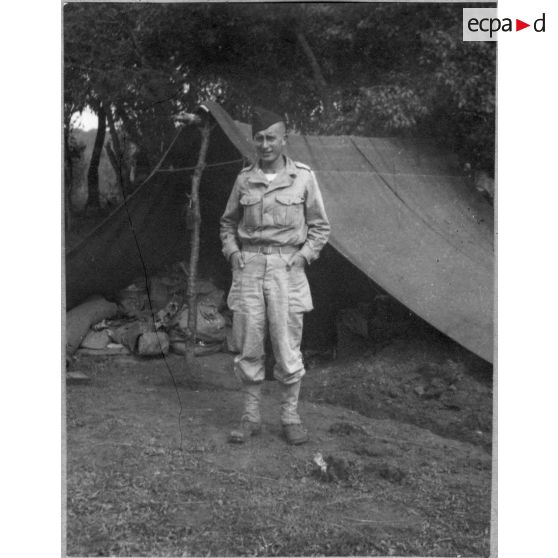 En route vers le nord. Septembre 1944. [légende d'origine]