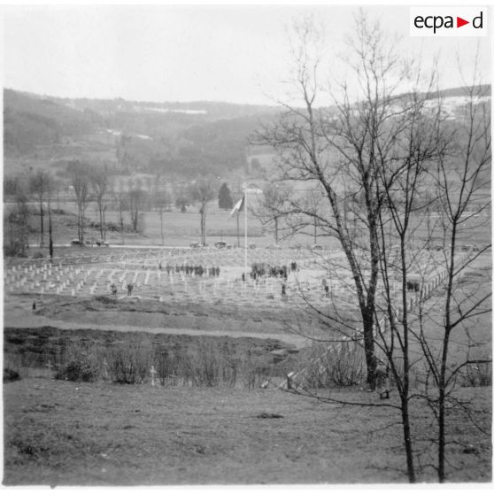 Cimetière divisionnaire de Ferdrupt. [légende d'origine]