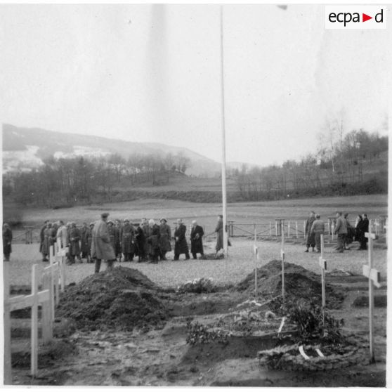 Cimetière divisionnaire de Ferdrupt. [légende d'origine]